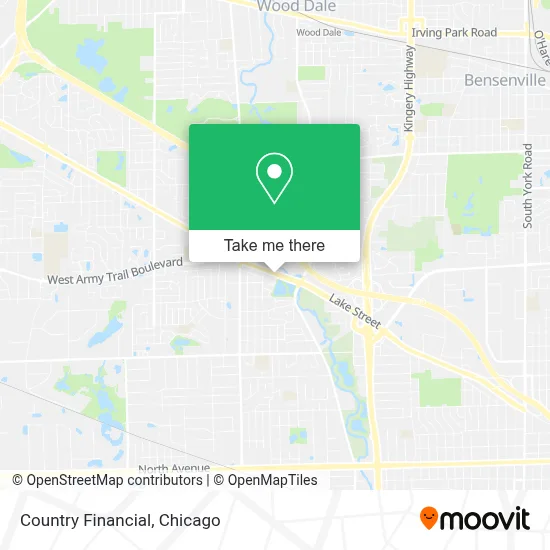 Country Financial map