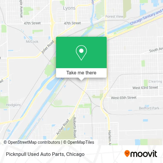 Picknpull Used Auto Parts map