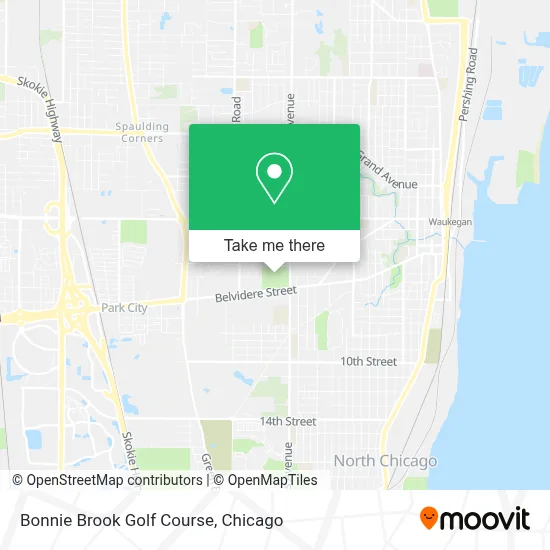 Bonnie Brook Golf Course map