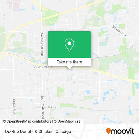 Do-Rite Donuts & Chicken map