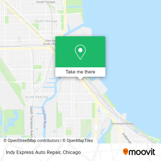 Indy Express Auto Repair map