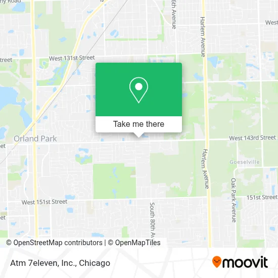 Atm 7eleven, Inc. map