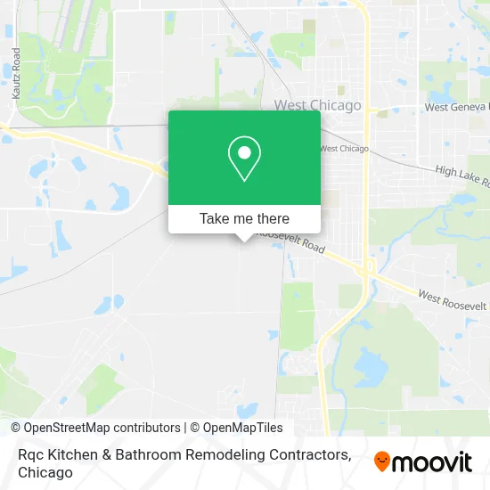 Rqc Kitchen & Bathroom Remodeling Contractors map