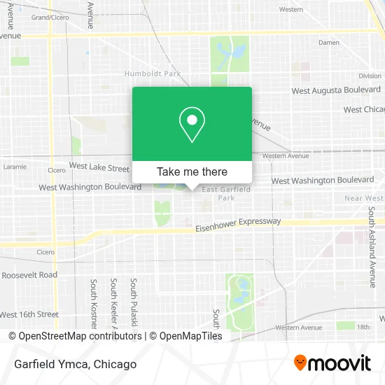 Garfield Ymca map