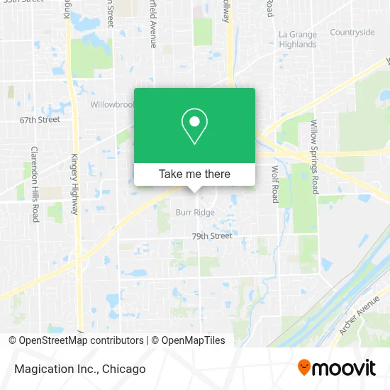Magication Inc. map