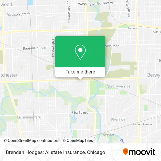 Brendan Hodges: Allstate Insurance map
