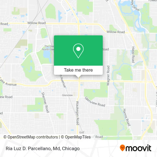 Ria Luz D. Parcellano, Md map
