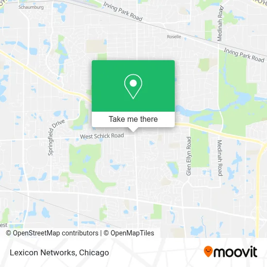 Lexicon Networks map