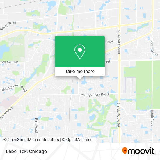 Label Tek map