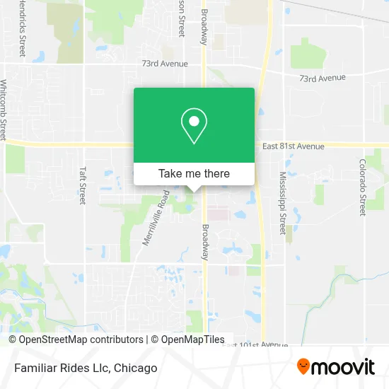 Familiar Rides Llc map