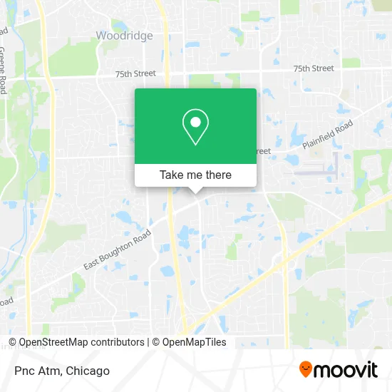 Pnc Atm map