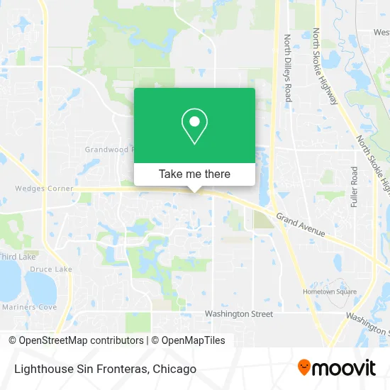 Lighthouse Sin Fronteras map