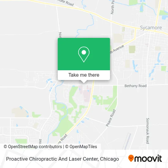Proactive Chiropractic And Laser Center map