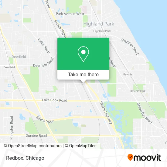 Redbox map