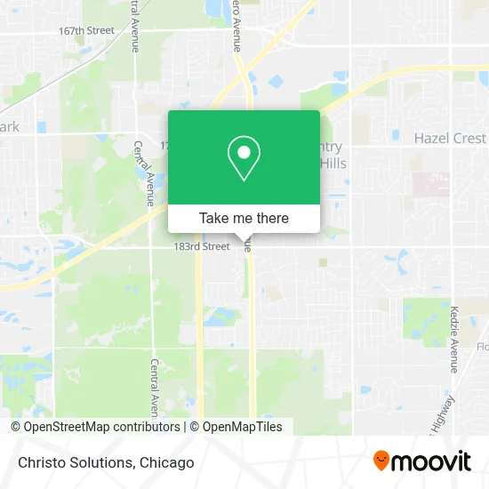 Christo Solutions map