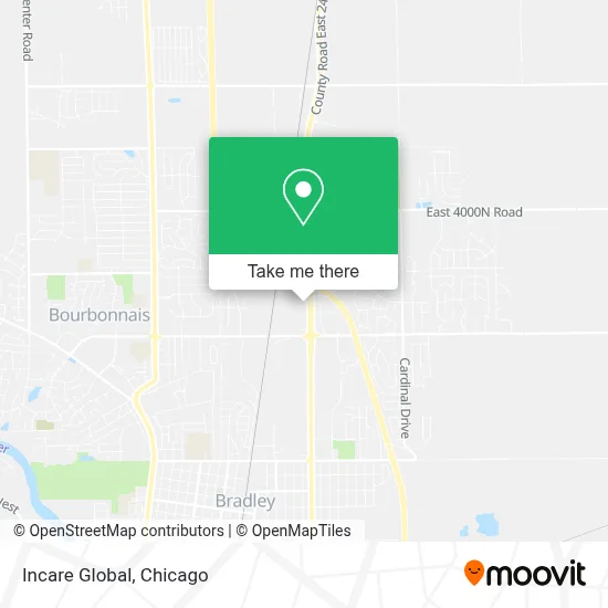 Incare Global map