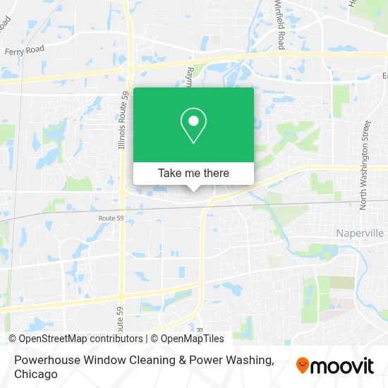 Powerhouse Window Cleaning & Power Washing map