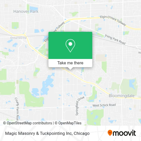 Magic Masonry & Tuckpointing Inc map