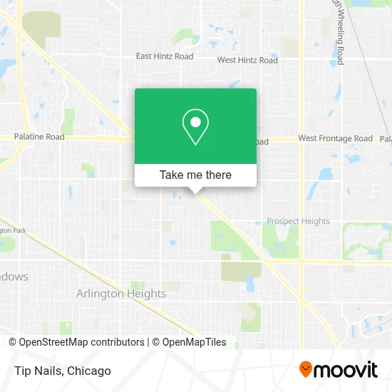 Tip Nails map