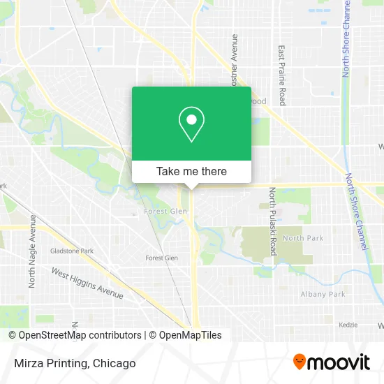 Mirza Printing map