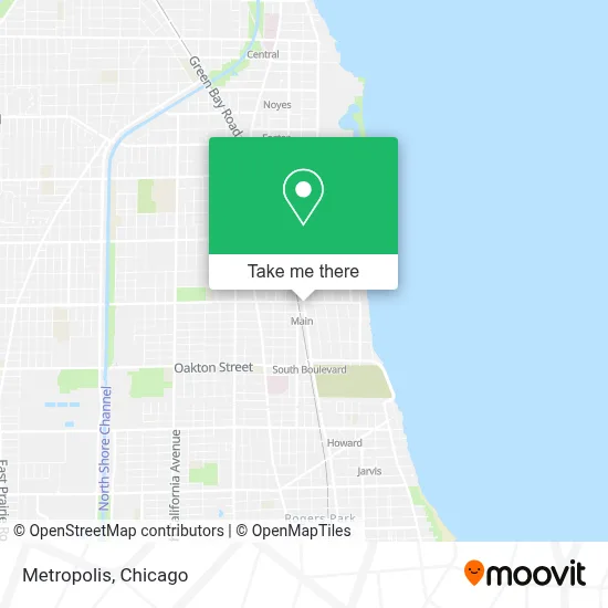 Metropolis map