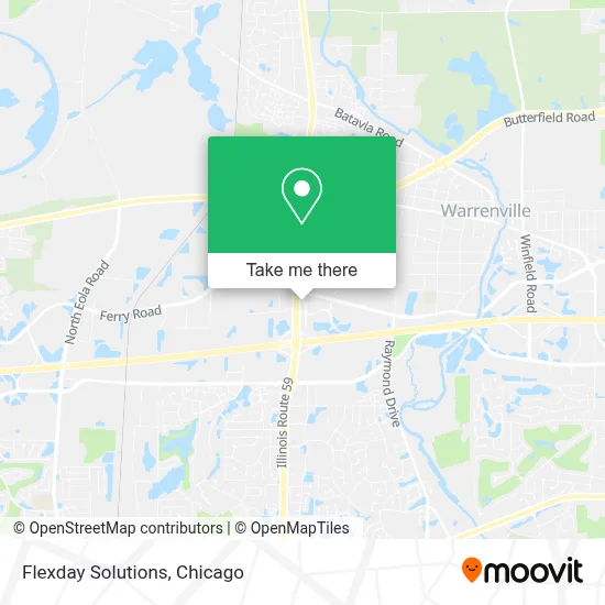 Flexday Solutions map