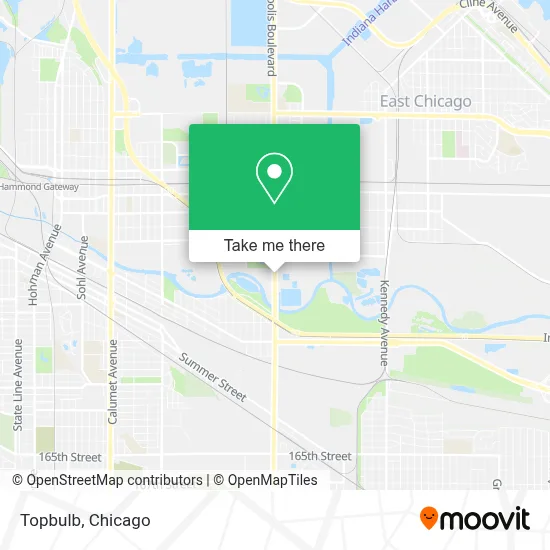 Topbulb map