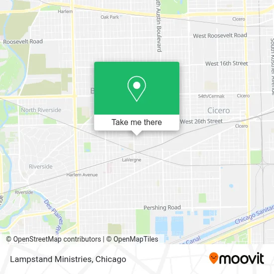 Lampstand Ministries map