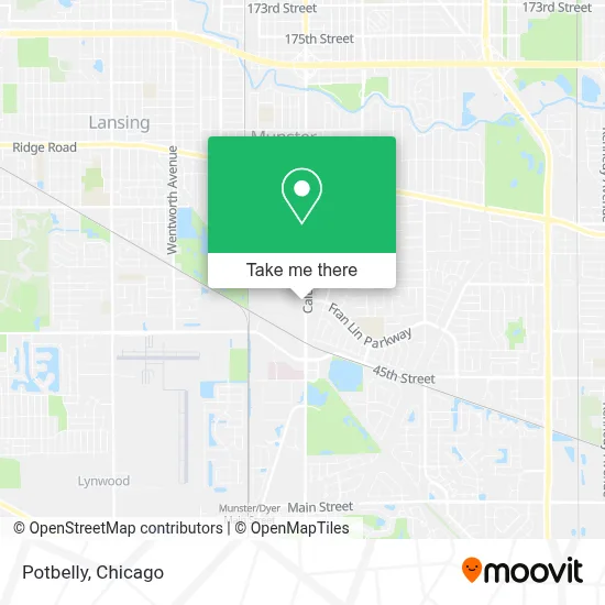 Potbelly map