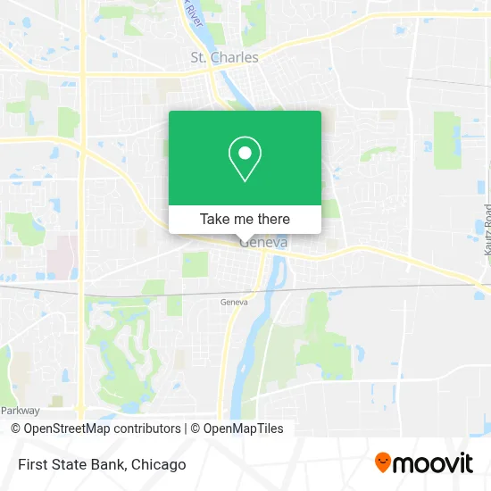 First State Bank map