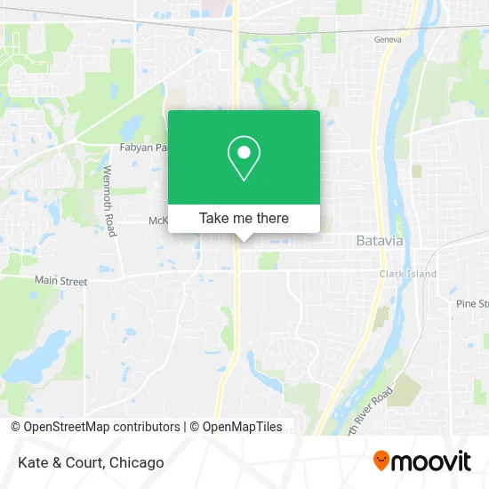 Kate & Court map
