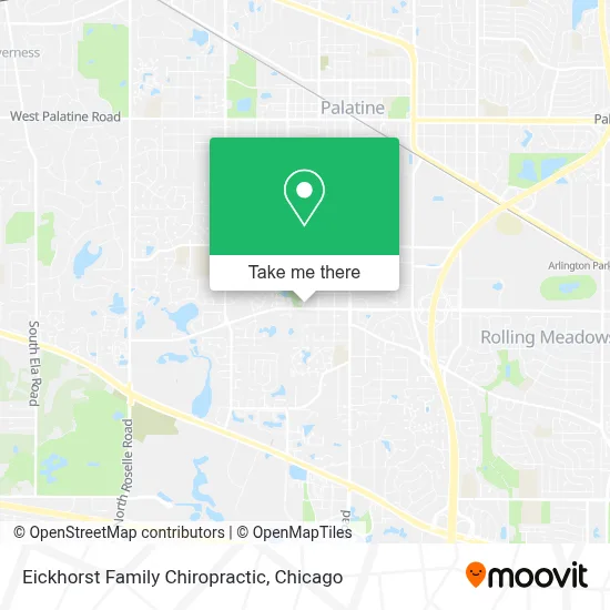 Eickhorst Family Chiropractic map