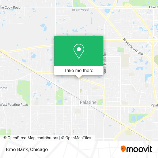 Bmo Bank map