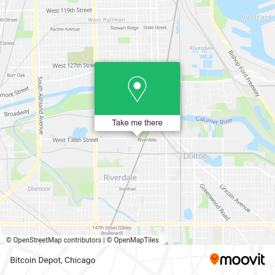 Bitcoin Depot map