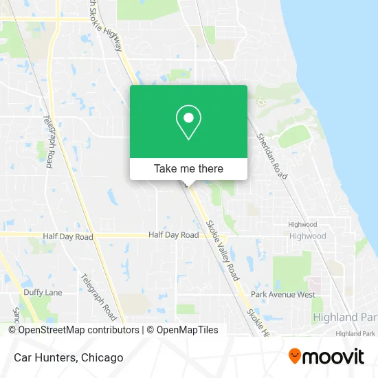 Car Hunters map