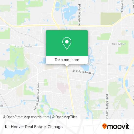 Kit Hoover Real Estate map
