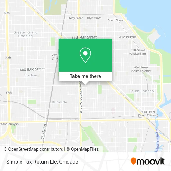 Simple Tax Return Llc map