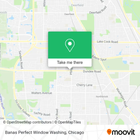 Banas Perfect Window Washing map