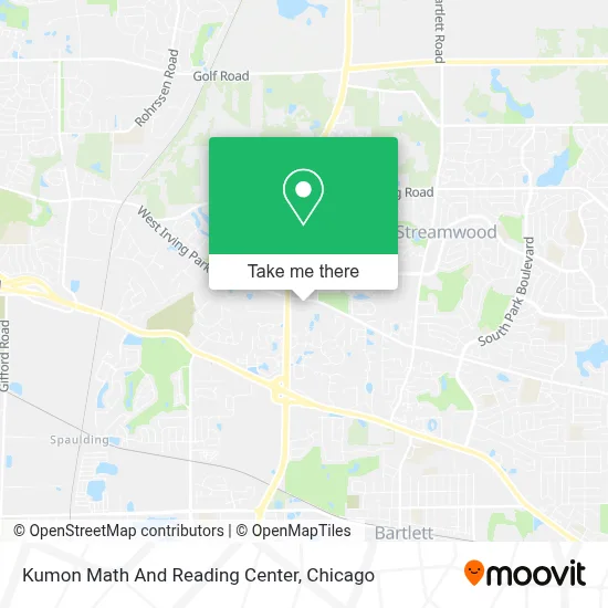 Kumon Math And Reading Center map