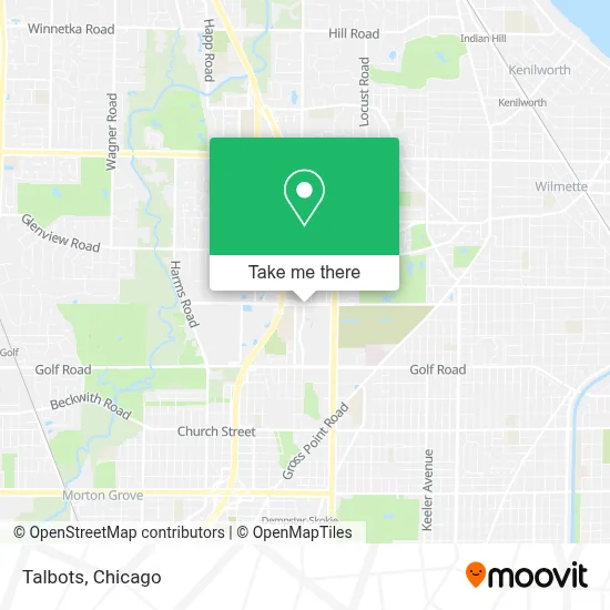 Talbots map