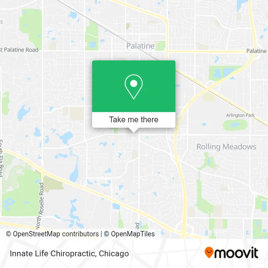 Innate Life Chiropractic map