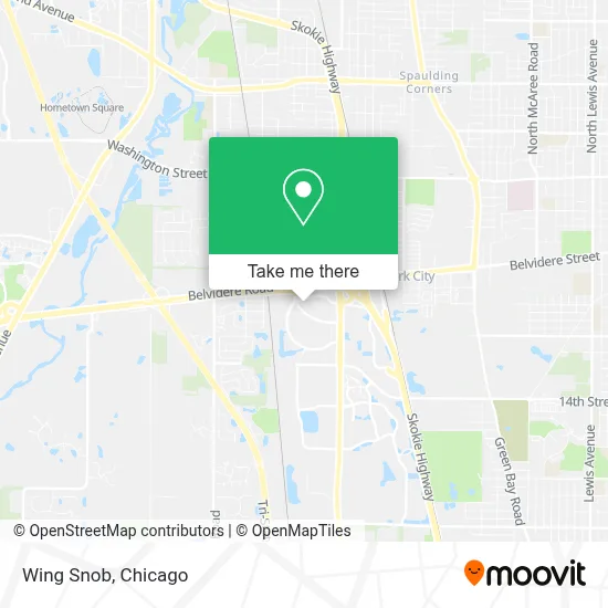 Wing Snob map