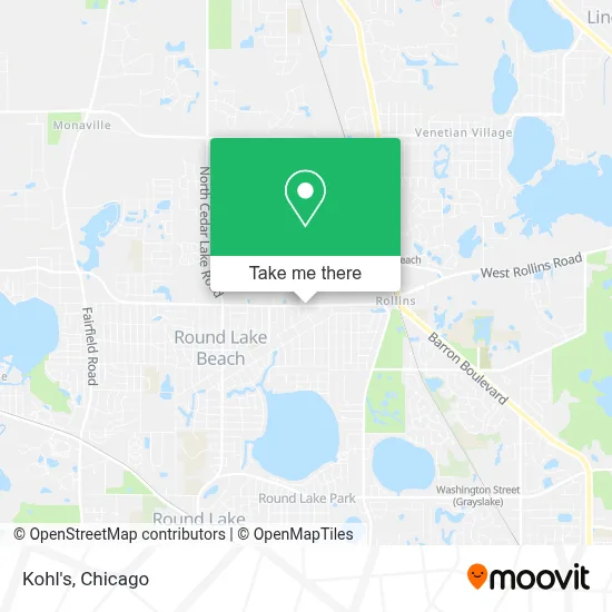 Kohl's map