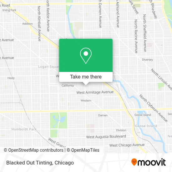 Blacked Out Tinting map