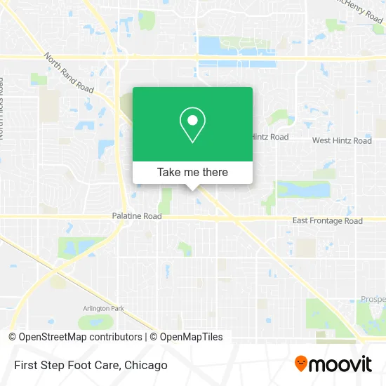 First Step Foot Care map
