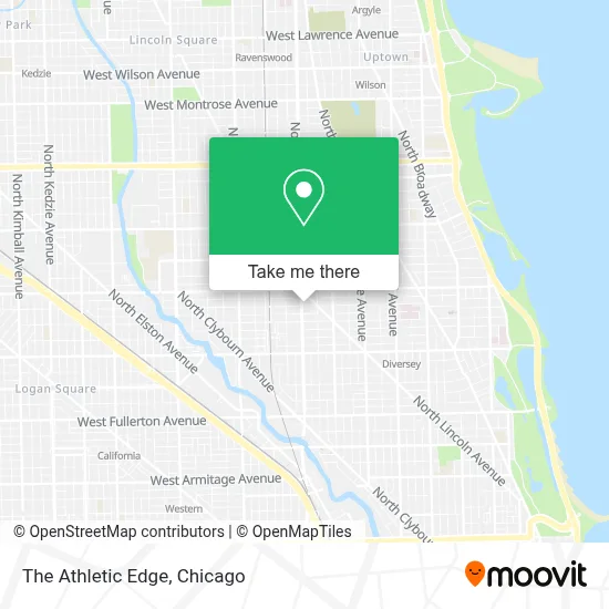 The Athletic Edge map