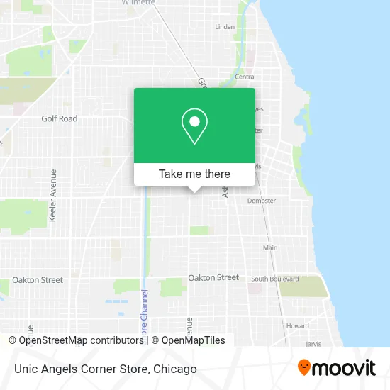 Unic Angels Corner Store map