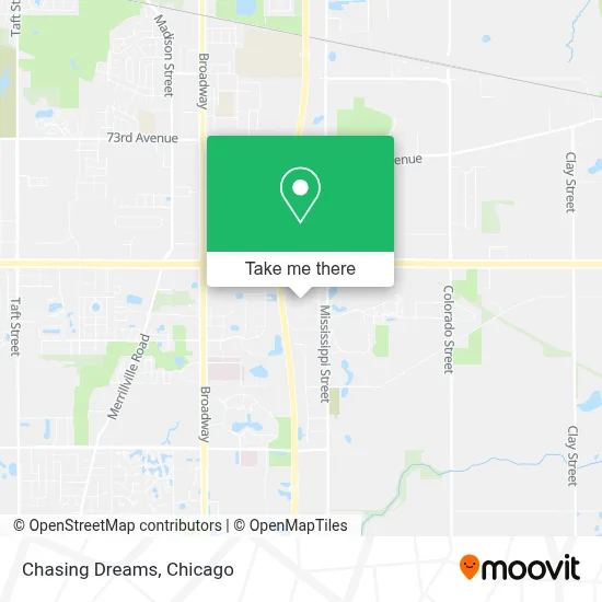 Chasing Dreams map