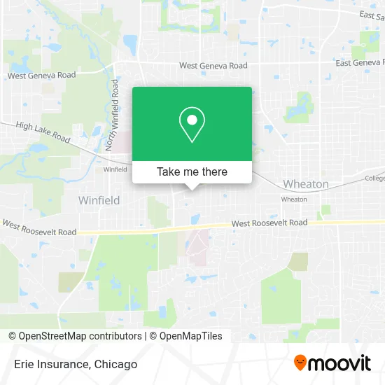 Erie Insurance map