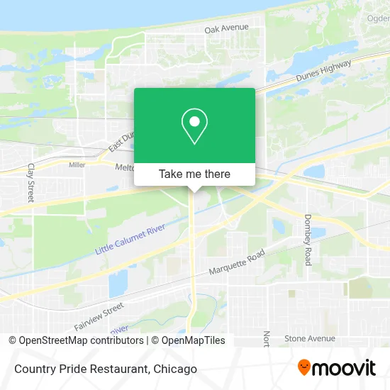 Country Pride Restaurant map